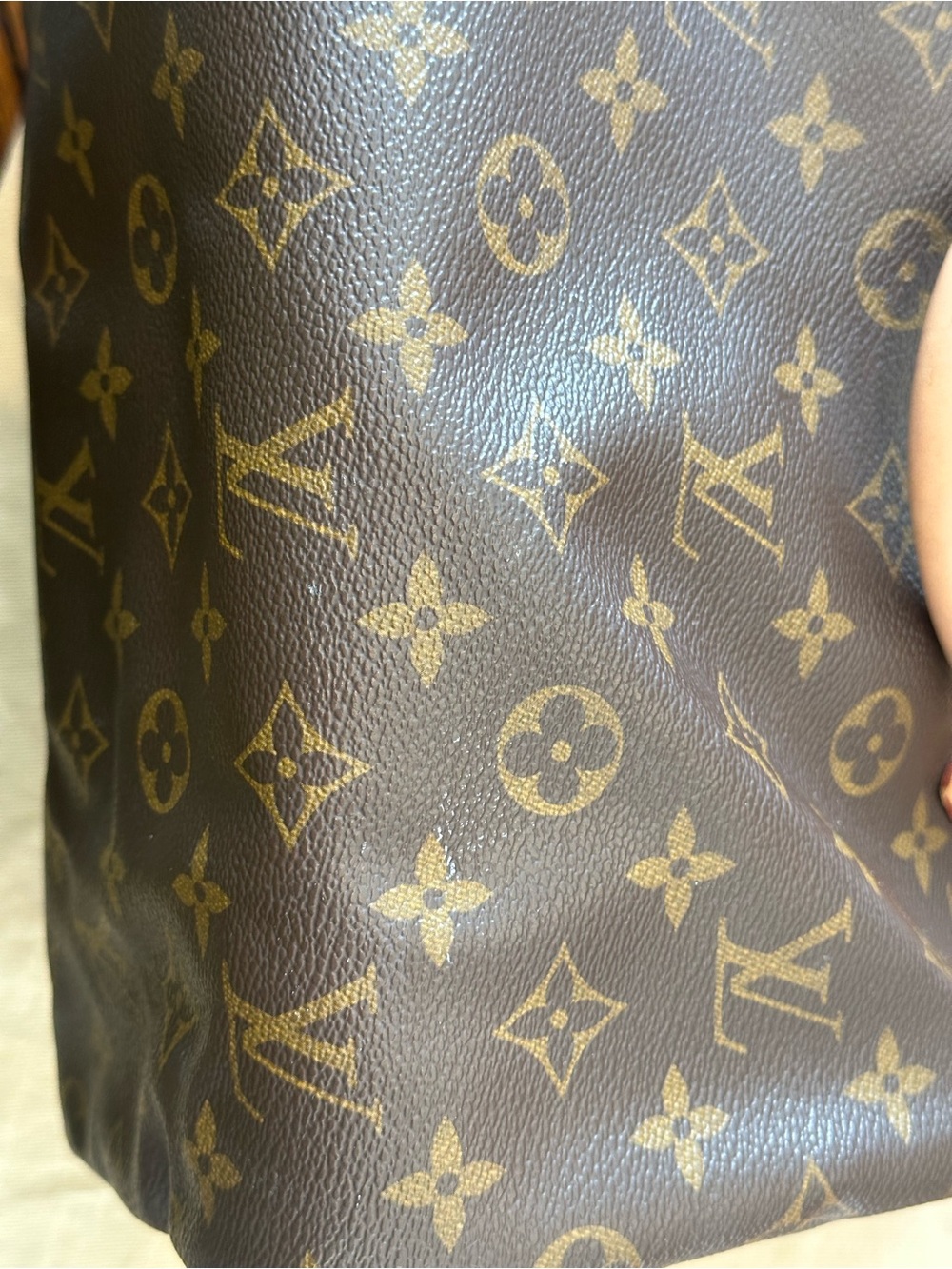 Louis Vuitton Brown Monogram Speedy Bandouliere 25 - Picture 7 of 16